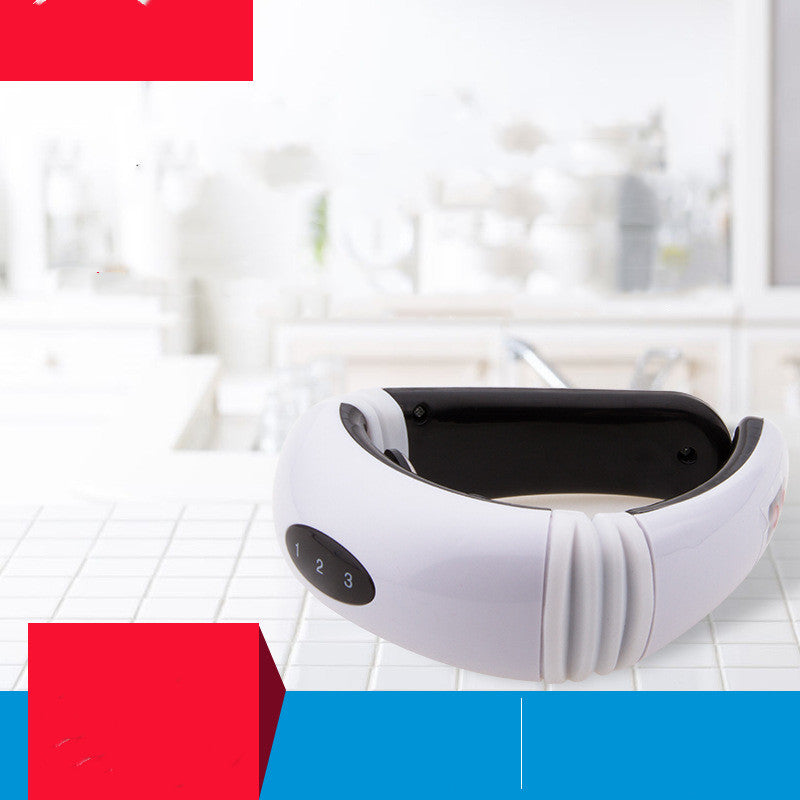 Masseur Cervical Intelligent – Technologie EMS et Infrarouge