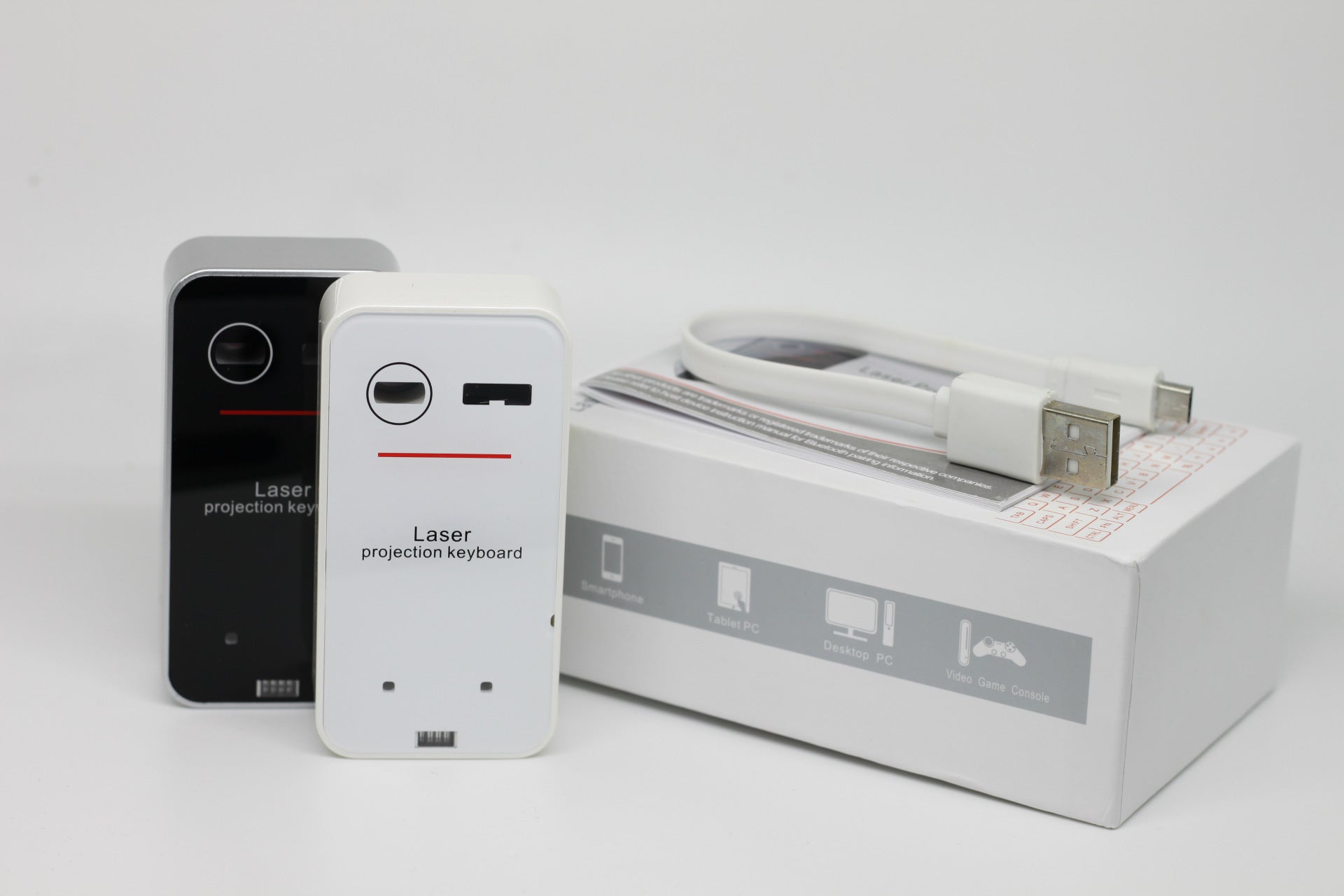 Clavier Virtuel Laser Bluetooth Sans Fil – Projection sur Surface