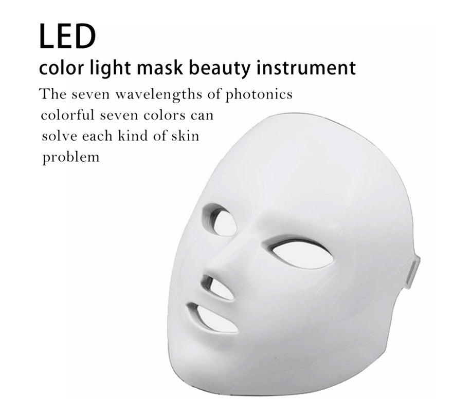 Appareil de Beauté Facial LED – Rajeunissement et Éclat de la Peau