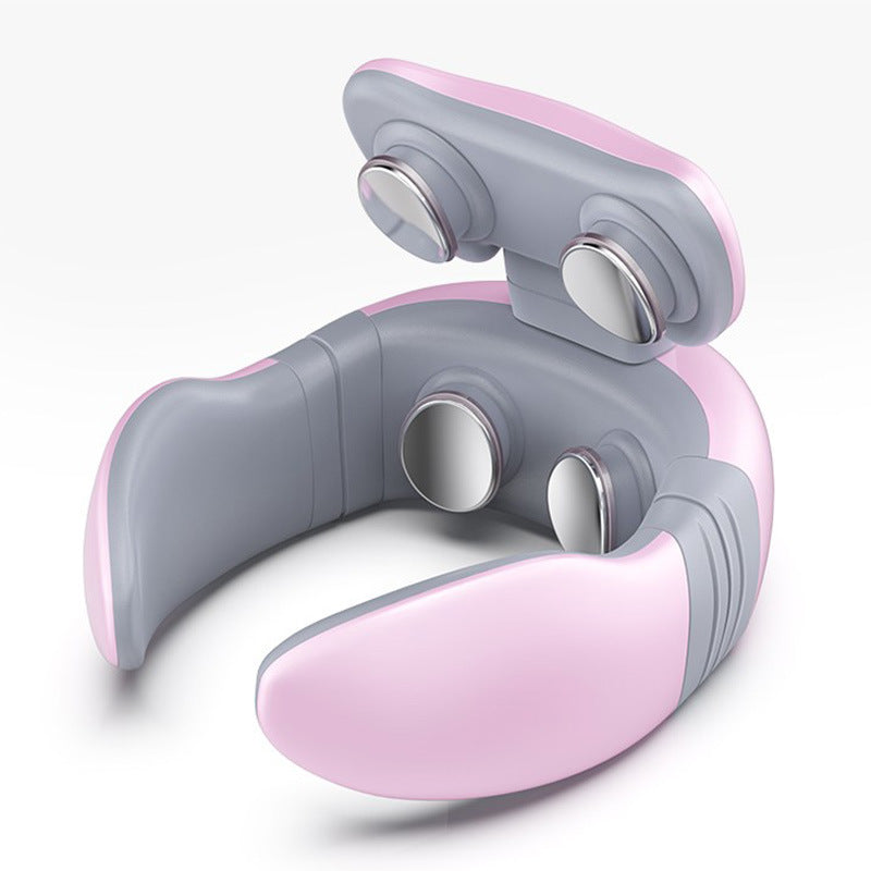 Masseur Cervical Sans Fil – Télécommande et Multi-Intensités