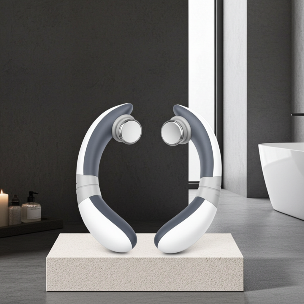 Masseur Cervical Sans Fil – Télécommande et Multi-Intensités