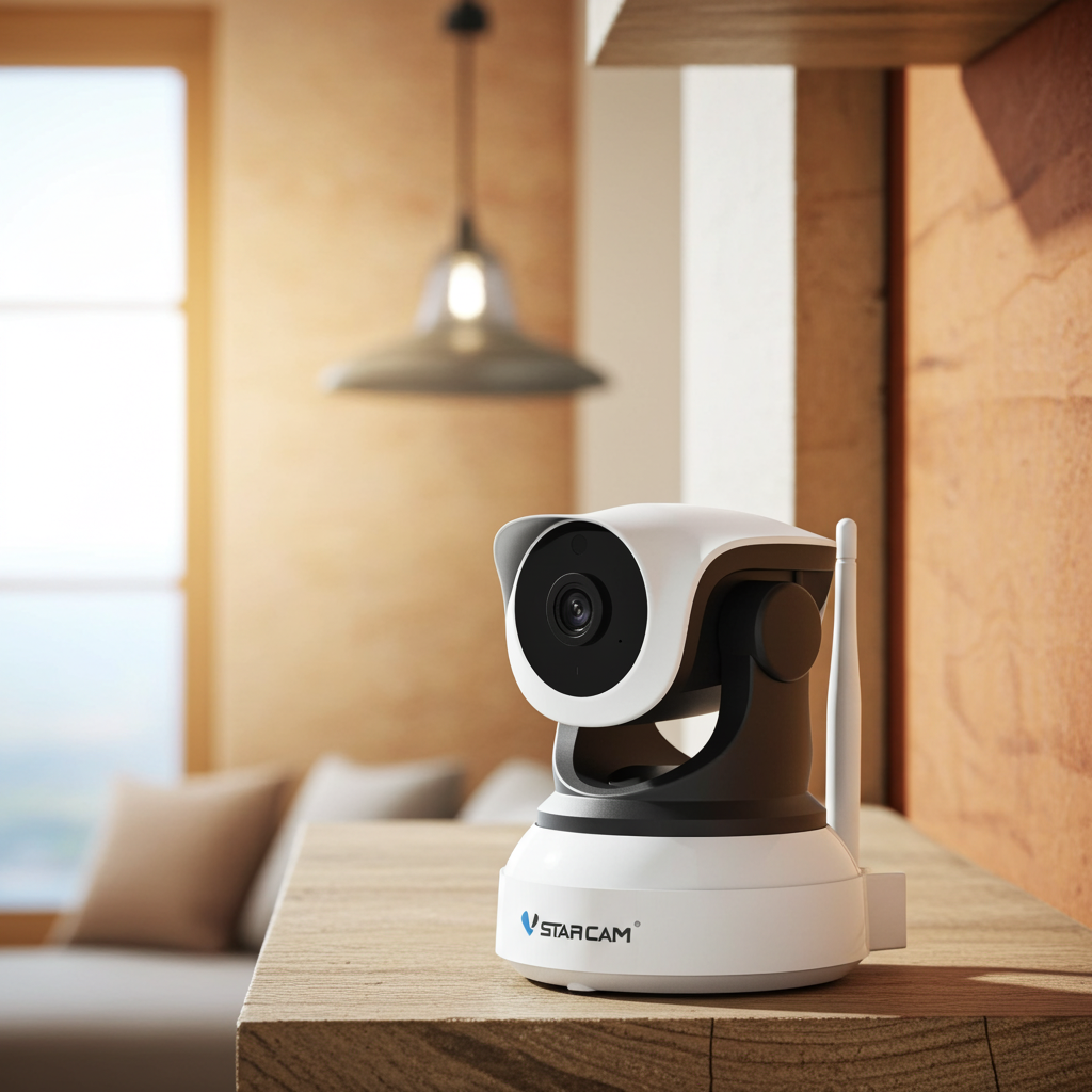 Caméra Réseau Sans Fil HD – Maison Connectée Sécurisée