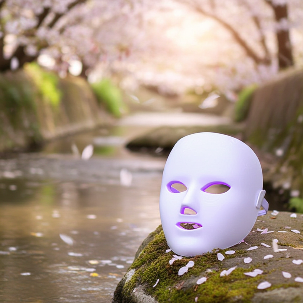 Masque de Beauté LED 7 Couleurs – Photothérapie Anti-Âge