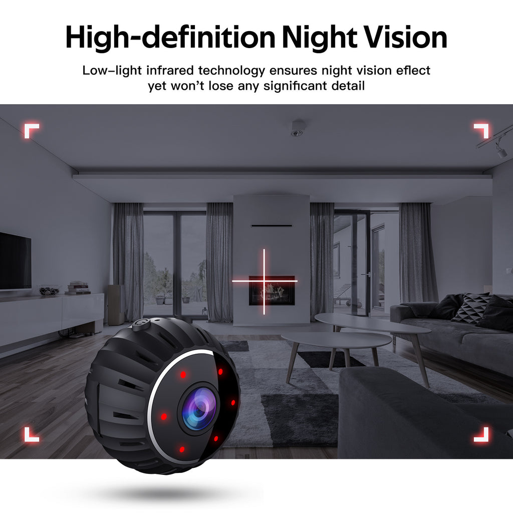 Caméra Sport X10 – Vision Nocturne Infrarouge pour Maison et Extérieur