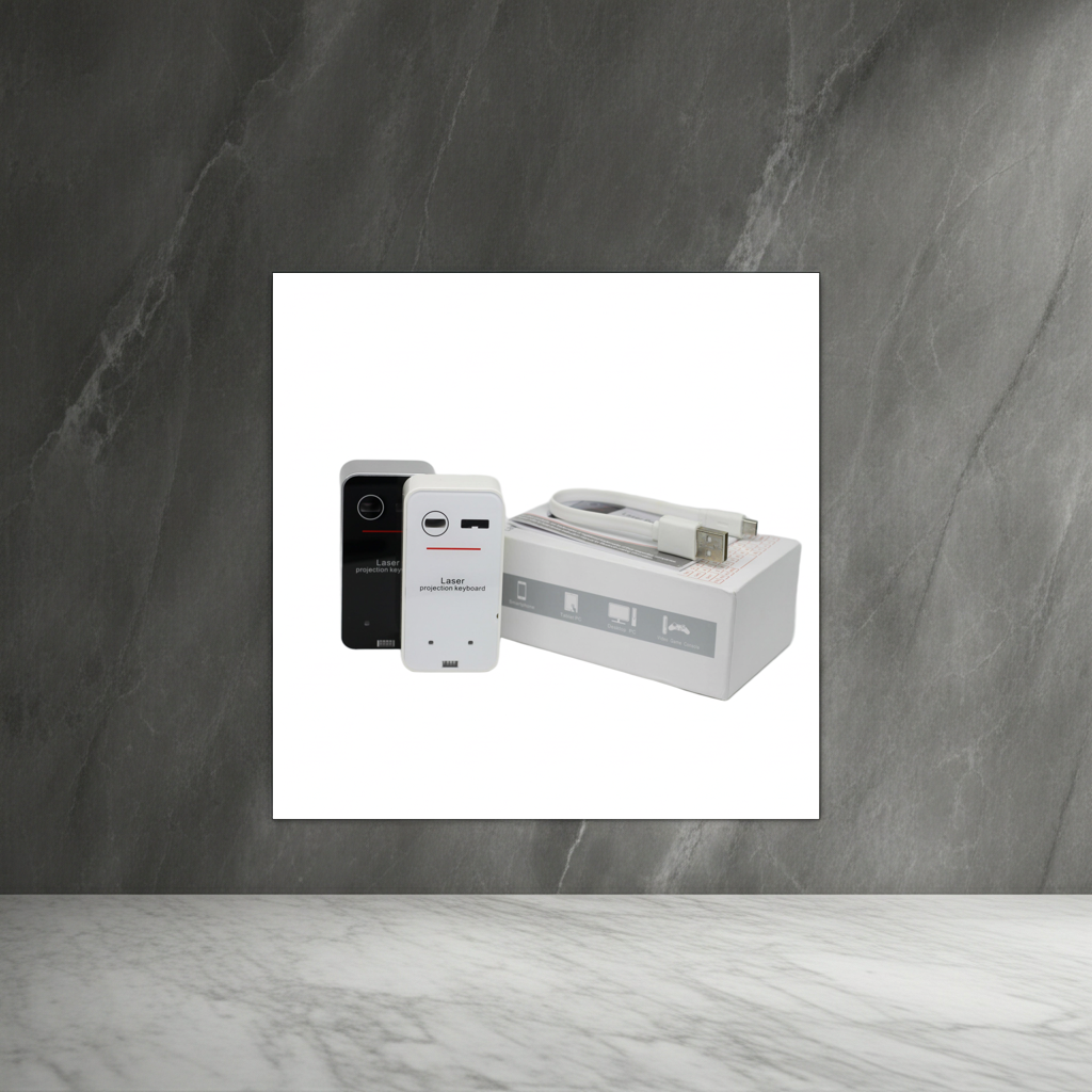 Clavier Virtuel Laser Bluetooth Sans Fil – Projection sur Surface