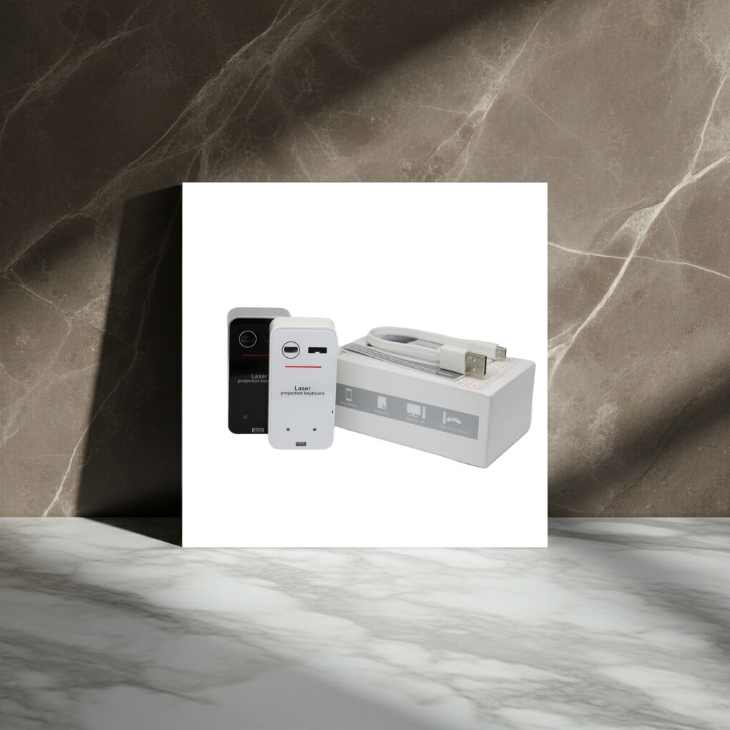 Clavier Virtuel Laser Bluetooth Sans Fil – Projection sur Surface